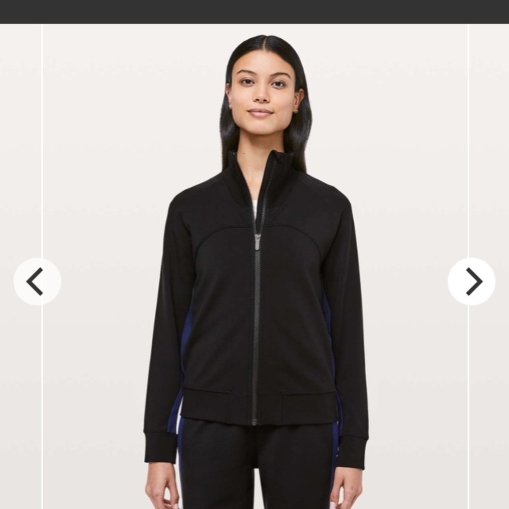 Lululemon track jacket size 4